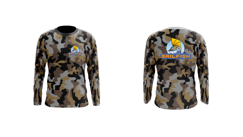 Camiseta Manga Longa Dry Fit Sailfish - Proteção UV