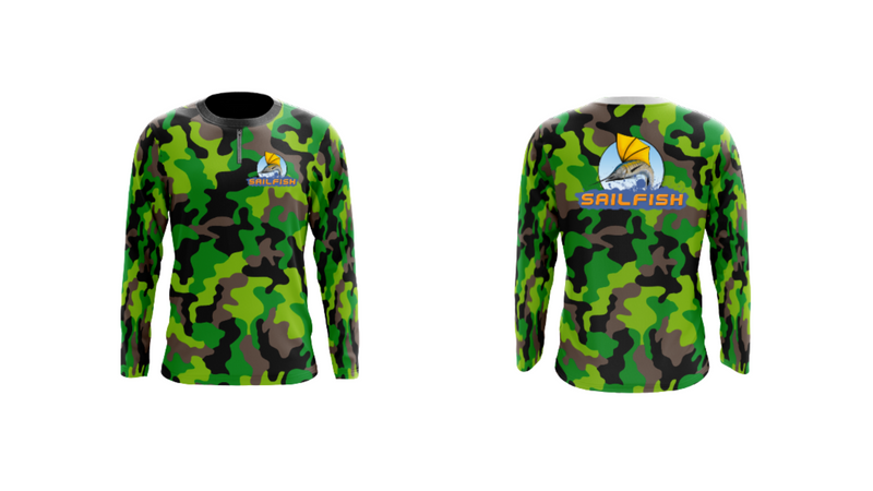 Camiseta Manga Longa Dry Fit Sailfish - Proteção UV